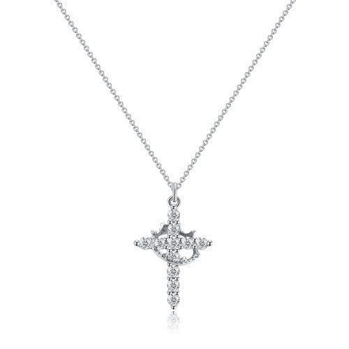 Crown Cross Necklace